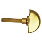 Baldwin 6720.030 6720 Interior and Exterior Turn Knob for 6750, Polished Brass