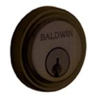 Baldwin 6757.260 6757 Colonial Round Decorative Cylinder Trim Collar, Polished Chrome