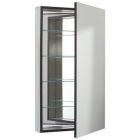 Robern MP24D6FPRL M Series Medicine Cabinet 40"H x 24"L x 6"D Flat, Polished Edge, Right Handed, 1 Door
