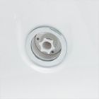 Jacuzzi P556898 2 Jet Rings Trim, Brushed Chrome