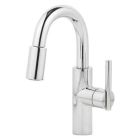 Newport Brass 1500-5203/15A Antique Nickel East Linear Pullout Spray High-Arc Bar Faucet