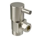Mountain Plumbing MT5001L-NL/BRN MT5001L Lever Handle Angle and Straight Valves with IPS Inlet Finish: Brushed Nickel