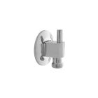 Jaclo 6002-PCH Sup Ell with Escutcheon/Pin Mount, Polished Chrome