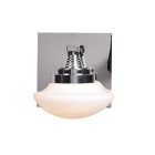 Access Lighting 62491LEDDBT-SSLC-CH/OPL 62491LEDD-CH/Opl Atomiser 1 LED Bath Light with Opal Glass Shade, Chrome