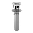 Brizo RP81628 Push Pop-Up Drain with Overflow, Luxe Gold
