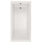 Hydro Systems LAC6030ATO-WHI Lacey Acrylic Tub Only (Drain Included), White