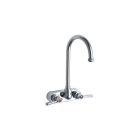 Chicago Faucets 521-GN2AE1ABCP Chicago Faucet Hot and Cold Water Sink Faucet