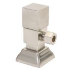 MTN MT5004-NL/PN STP,PNISquare brass angle valve outlet 3/8 comp
