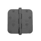 Baldwin 1140.151 Full Mortise 5/8-Inch Radius Corner 4-Inch x 4-Inch Hinge, Antique Nickel