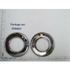 Jacuzzi J869827 Two Trim Ring Kit, Chrome