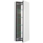 Robern MP16D6FPN M Series Medicine Cabinet 40"H x 16"L x 6"D Flat, Polished Edge, Non-Handed, 1 Door