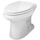 Gerber GAV21862 Plumbing AV-21-862 Avalanche Watersense High-Efficiency Elongated Siphon Jet Toilet Bowl, 1.6 Gpf/1.28 Gpf, White- 2463439