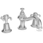 Newport Brass 1680/15S 1680 Virginia Double Handle Widespread Lavatory Faucet with Metal, Satin Nickel