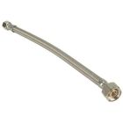 LSP Specialties SFC-116-PP LSP AQUAGLO MIGHTYFLEX STAINLESS STEEL CONNECTOR, 3/8 IN. COMPRESSION X 1/2 IN. FIP, 16 IN. LONG, LEAD FREE