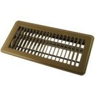 Hart & Cooley 010712 2" x 12" (Width x Height Wall Opening Size) Floor Diffuser 421 Series in Golden Sand 