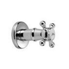 Jado 865710.105 Cross Hot Wall Valve Trim, Old Bronze