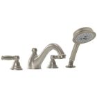 Hansgrohe 06110820 Limbo C Trim, 4-Hole Tub Filler in Brushed Nickel (Rough Sold Separately)