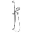 Newport Brass 280L/15S 280L Ithaca Multi-Function Hand Shower Package with Slide Bar, Hos, Satin Nickel