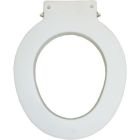 Church 7B4LR 000 Bemis 4LR Medic-Aid 4-Inch Toilet Seat Lift Spacer, Round, White