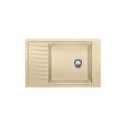Blanco 520855 Precis 30-11/16" Single Bowl Undermount Granite Composite Kitchen Sink in Biscotti