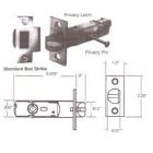 Baldwin 5512.050.P LATCH X 1.125 FRONT