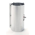 Heat Fab 9321 Heat-Fab 3" Saf-T Vent Seal Horizontal/Vertical In-Line 1/2" Drain, Stainless Steel