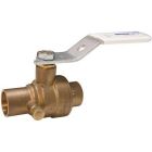 Nibco NJ999X6 NIBCO GIDDS-290855 Ball Valve C x C 1/2" with Drain, Brass, Lead Free