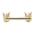 Phylrich KS50/024 Swan 8" Wall Mount Toilet Paper Holder in Satin Gold