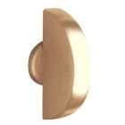 Baldwin 6720.060 6720060 Interior And Exterior Turn Knob - Satin Brass & Brown