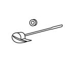 Toto THU068#RB Oil Rubbed Bronze Trip Lever for St743S