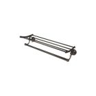 Alno A9026-24-BRZ Embassy 24inch Towel Rack Shelf in Bronze Finish