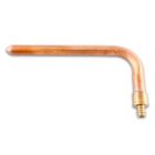 Uponor LF2865050 Wirsbo ProPEX LF Copper Stub Ell, 1/2" PEX LF Brass x 1/2" Copper (3-1/2" x 8")