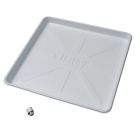 Oatey 34067 Plastic Pan, 28-Inch x 30-Inch, White