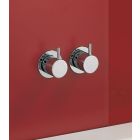 Vola 701-20TR Brushed Chrome Two Handle Faucet Control Less Spout