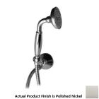 Harrington Brass Works 32-359-014 Chelsea 6" L X 4" H X 10" W Wall Mounted Hand Shower Set in Polished Nickel