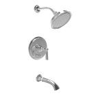 Newport Brass 3-2452BP/56 Sutton Balanced Pressure Tub and Shower Trim Set in Flat Black (Rough Sold Separately)