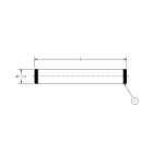 Newport Brass 32734 1-1/4" x 8" Lavatory Drain Tail Piece (Replacement 327034)
