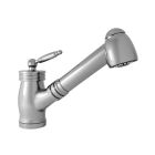 Harrington Brassworks 33151CH Traditional Single Hole Pull Out Spray Faucet in Polished Chrome