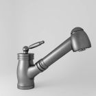 Harrington Brassworks 33151ST Traditional Pull Out Spray Faucet, Stainless Steel