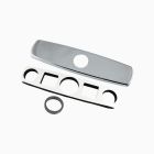 Sloan 3365303 ETF-608-A Brass Trim Plate for 8" Centerset Optima Plus Lavatory Sensor Faucets in Chrome
