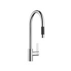 Dornbracht 33870875-000010 Tara Ultra 1.5 GPM Deck Mounted Single Lever Pull Down Kitchen Faucet with Spray Function in Polished Chrome