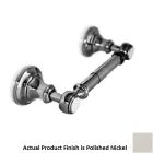 Harrington Brass Works 35-2017-014 Montery 6" L X 4" H X 6" W Wall Mounted Toilet Paper Holder  in Polished Nickel
