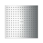 Axor 35315001 ShowerSolutions Showerhead 250 Square 2-Jet, 1.75 GPM in Chrome