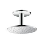 Axor 35365001 ShowerSolutions Showerhead 250 2-Jet Ceiling Connection, 1.75 GPM in Chrome