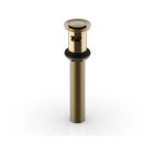 Phylrich 3-545/004 Push to Close Drain with Overflow in Satin Brass