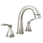 Delta 35775-SSPD-PR-DST Stryke® 1.2 GPM Two Handle Widespread Pull Down Bathroom Faucet in Lumicoat® Stainless