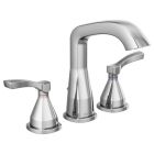 Delta 35776-MPU-DST Stryke® 1.2 GPM Deck Mounted Widespread Bathroom Faucet with Lever Handles and Pop Up Drain Assembly in Chrome