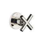 Dornbracht 36200892-080010 Tara Wall Mounted Two Way Diverter Handle Trim Only in Platinum (Rough Sold Separately)