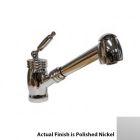 Harrington Brass Works 36-213-014 Cambridge Single Hole Pull Out Kitchen Faucet in Polished Nickel