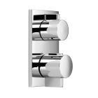 Dornbracht 3642867000 Concealed Thermostatic Trim with Three-Way Diverter in Chrome (Rough Sold Separately)